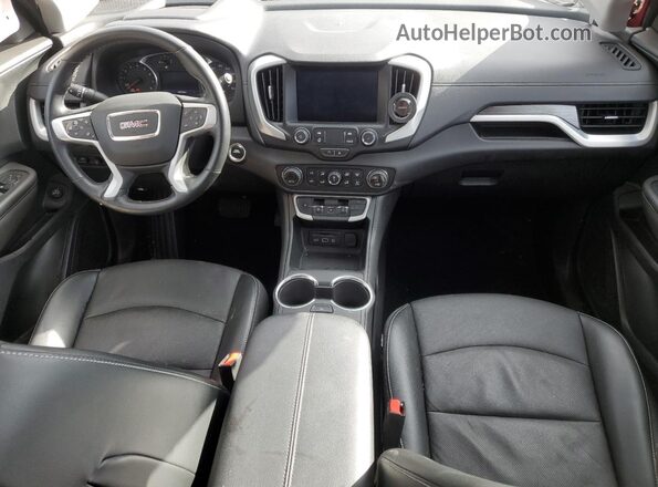 3GKALVEG3PL135893 2023 GMC TERRAIN Бордовый Вид панели приборов
