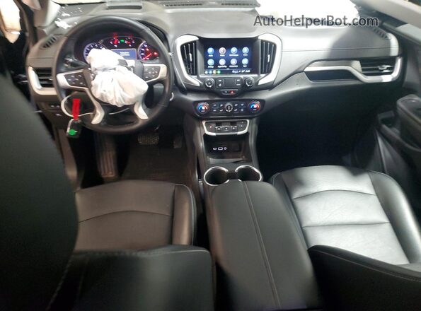 3GKALVEG6PL230013 2023 GMC TERRAIN Черный Вид панели приборов