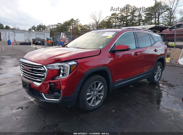 3GKALVEV2NL161350 2022 GMC TERRAIN Красный Передняя левая четверть
