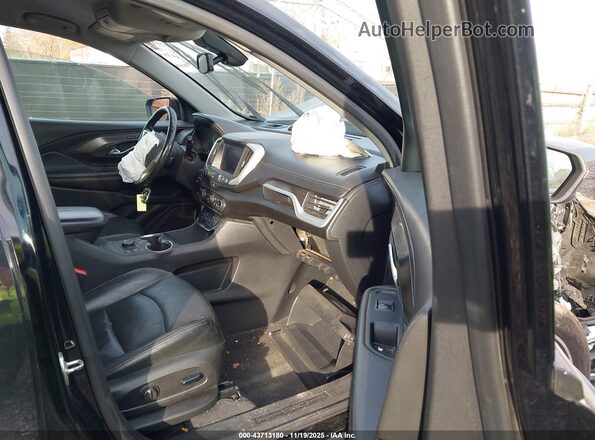 3GKALVEV3ML304255 2021 GMC TERRAIN Black Widok wnętrza z przodu