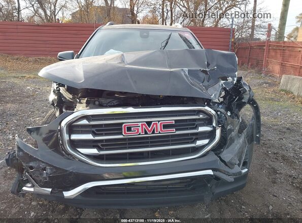 3GKALVEV3ML304255 2021 GMC TERRAIN Black Widok z przodu