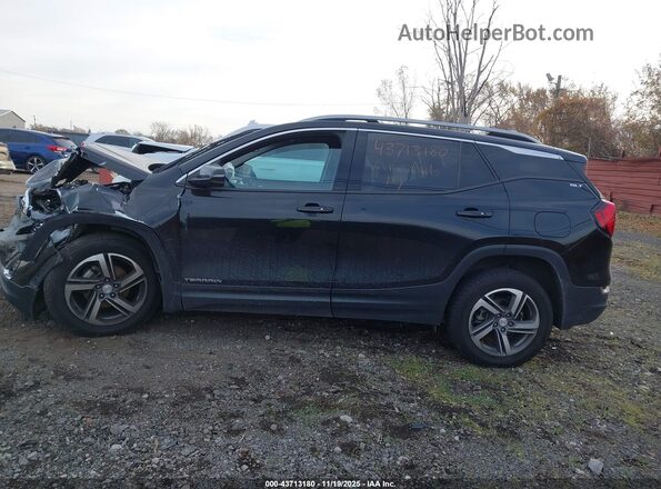 3GKALVEV3ML304255 2021 GMC TERRAIN Black Widok wnętrza 360 stopni