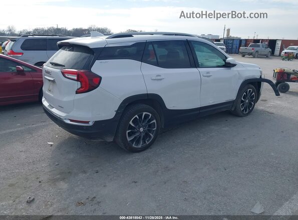 3GKALVEV8NL107101 2022 GMC TERRAIN Белый Задняя правая четверть
