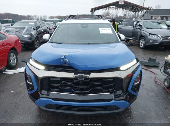 3GNAXSEG2TL145184 2026 CHEVROLET EQUINOX Blue Vista del cuadro de instrumentos