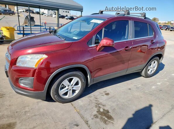 3GNCJLSB9GL276949 2016 CHEVROLET TRAX Бордовый Передняя левая четверть