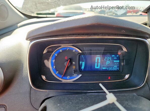 3GNCJLSB9GL276949 2016 CHEVROLET TRAX Бордовый Вид щитка приборов