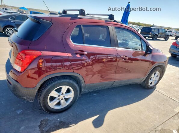 3GNCJLSB9GL276949 2016 CHEVROLET TRAX Бордовый Задняя правая четверть