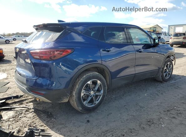 3GNKBCR49PS148281 2023 CHEVROLET BLAZER Синий Задняя правая четверть