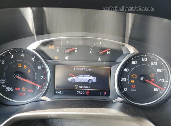3GNKBCR49PS148281 2023 CHEVROLET BLAZER Синий Вид щитка приборов