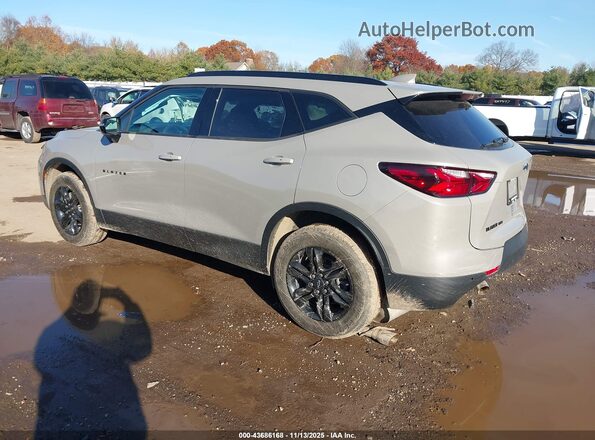 3GNKBHR43MS517712 2021 CHEVROLET BLAZER Gray Հետևի ձախ
