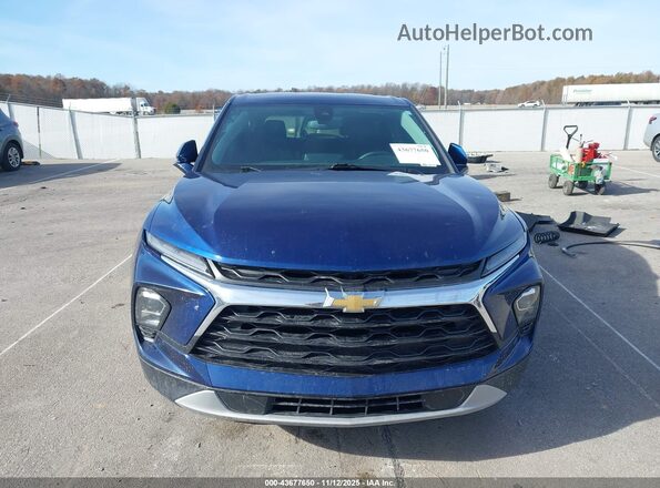 3GNKBHR44PS149092 2023 CHEVROLET BLAZER Синий Вид задней части салона
