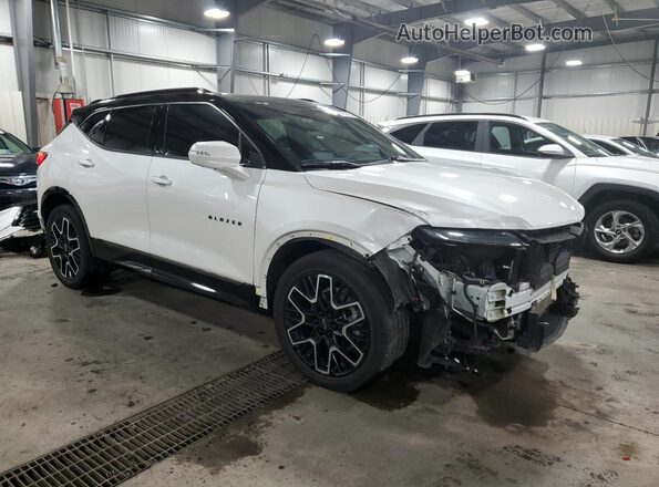 3GNKBKRS5PS104903 2023 CHEVROLET BLAZER Белый Передняя правая четверть