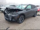 2021 Chevrolet Blazer Awd Rs Серый vin: 3GNKBKRS6MS522429