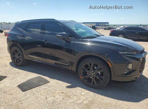 3GNKBKRS7MS566066 2021 CHEVROLET BLAZER Черный Передняя правая четверть