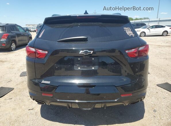 3GNKBKRS7MS566066 2021 CHEVROLET BLAZER Черный Вид сзади