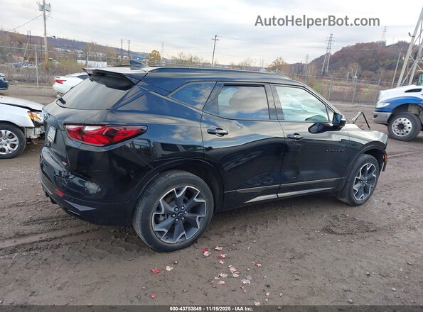 3GNKBKRS8NS175929 2022 CHEVROLET BLAZER Черный Вид задней части салона