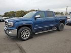 2016 Gmc Sierra C1500 Slt Blue vin: 3GTP1NEC7GG319056