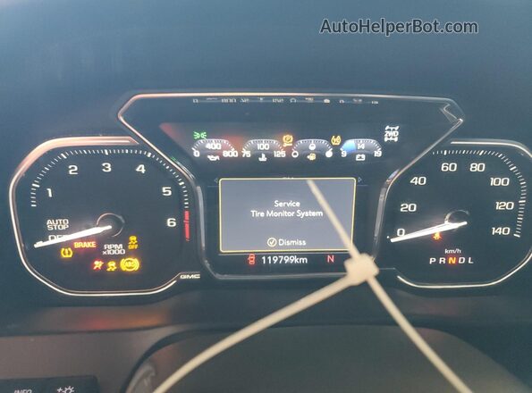 3GTP9EED5MG119418 2021 GMC SIERRA Белый Вид щитка приборов