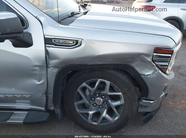 3GTPHDED5NG568807 2022 GMC SIERRA Серебряный Вид спереди