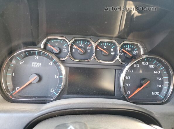 3GTU2MEC7HG469986 2017 GMC SIERRA Белый Вид щитка приборов