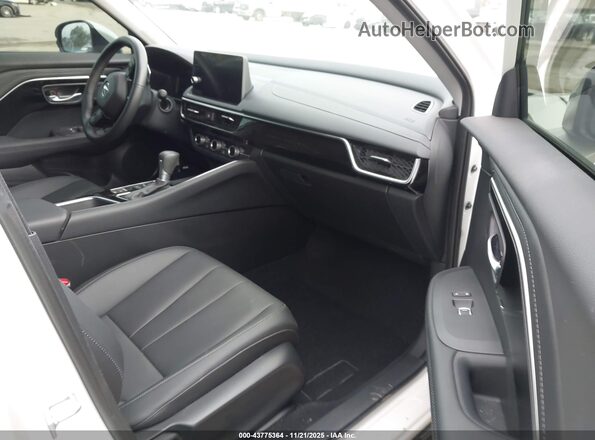 3HDSA1H37SM702082 2025 ACURA ADX Белый Вид салона спереди
