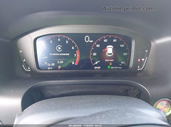 3HDSA1H3XSM705347 2025 ACURA ADX Black Widok tylnych siedzeń