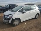 2018 Honda Fit Lx White vin: 3HGGK5H43JM734631