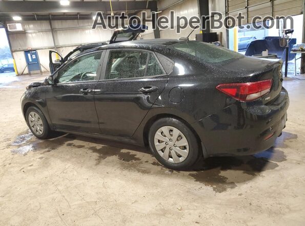 3KPA24AD0LE349713 2020 KIA RIO Black Trasero izquierdo