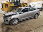 2022 Kia Rio Lx Gray vin: 3KPA24AD0NE477873