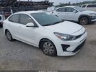 2022 Kia Rio S White vin: 3KPA24AD0NE478733