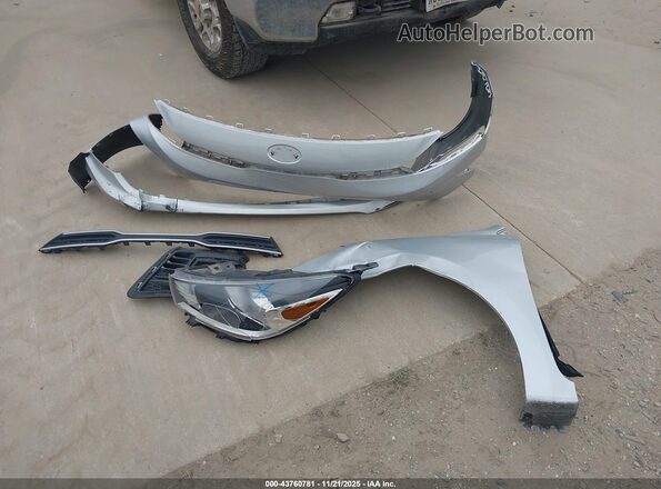 3KPA24AD2ME374629 2021 KIA RIO Silver Вид щитка приладів