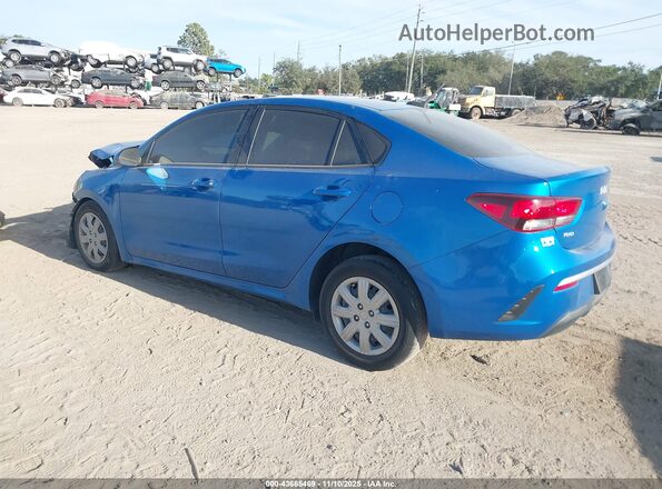 3KPA24AD2PE578013 2023 KIA RIO Синий Задняя левая четверть
