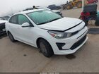 2022 Kia Rio S White vin: 3KPA24AD3NE433785