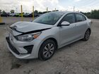 2022 Kia Rio Lx Silver vin: 3KPA24AD3NE481514