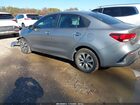 2022 Kia Rio S Серый vin: 3KPA24AD4NE433570