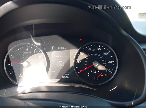 3KPA24AD4NE433570 2022 KIA RIO Серый Вид задних сидений