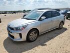 2020 Kia Rio Lx Silver vin: 3KPA24AD5LE322670