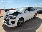 2022 Kia Rio Lx White vin: 3KPA24AD8NE486840