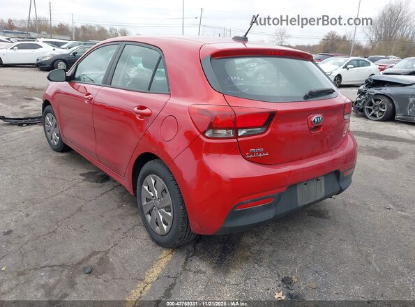 3KPA25AD4LE337537 2020 KIA RIO 5-DOOR Red Tył lewy