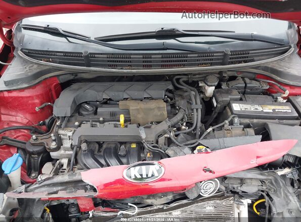 3KPA25AD4LE337537 2020 KIA RIO 5-DOOR Red Widok z tyłu