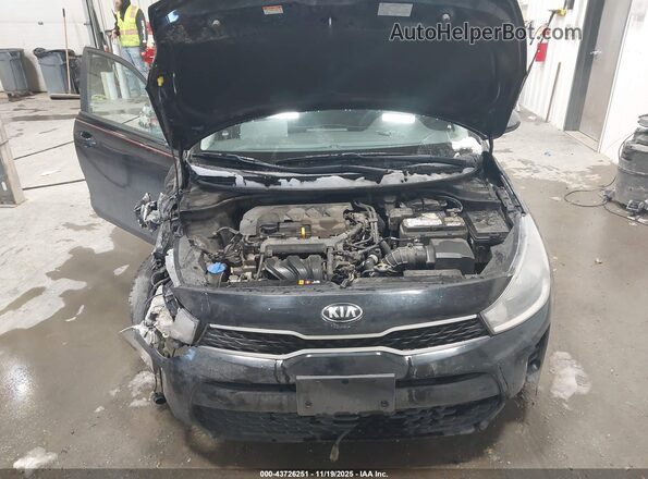3KPA25AD6LE260444 2020 KIA RIO 5-DOOR Черный Вид сзади