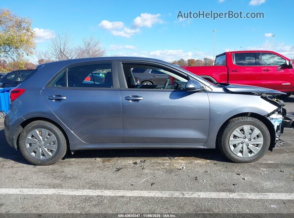 3KPA25AD8LE316559 2020 KIA RIO 5-DOOR Серый Вид задней части салона