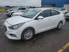 2021 Hyundai Accent Se White vin: 3KPC24A61ME146390