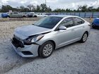 2021 Hyundai Accent Se Silver vin: 3KPC24A62ME132420