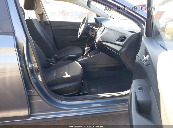 3KPC24A65LE126559 2020 HYUNDAI ACCENT Gray Widok wnętrza z przodu
