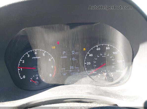 3KPC24A65LE126559 2020 HYUNDAI ACCENT Gray Widok tylnych siedzeń