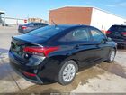 2021 Hyundai Accent Se Черный vin: 3KPC24A65ME131777
