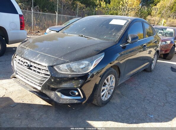 3KPC24A66ME137426 2021 HYUNDAI ACCENT Черный Передняя левая четверть