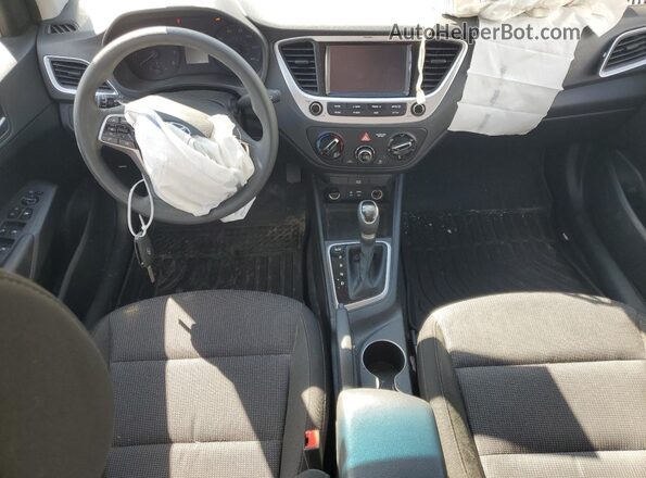 3KPC24A66NE190046 2022 HYUNDAI ACCENT Серебряный Вид панели приборов