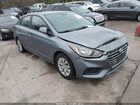 2020 Hyundai Accent Se Gray vin: 3KPC24A67LE118673